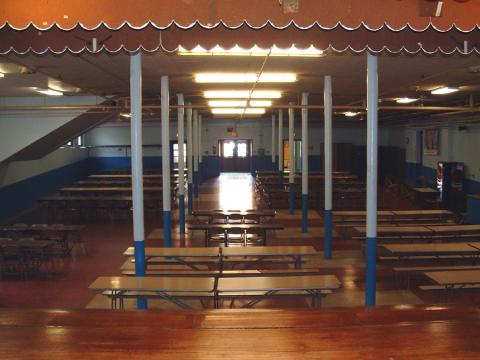 Stage looking into Main Hall