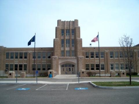 Front of School