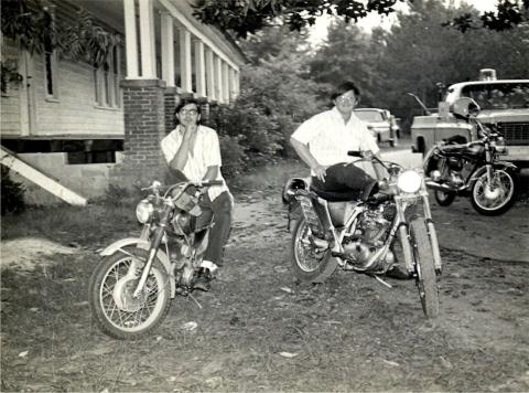 Sam May and Danny Ramsey, 1972 or '73