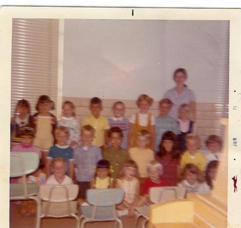 Kindergarten in 1971