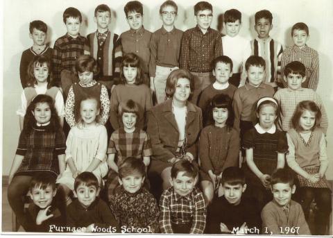 1967 Third Grade Class Photo