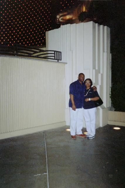 Hubby and I on vacation in Las Vegas
