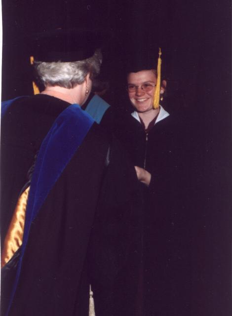 Jennifer 2001 College Grad
