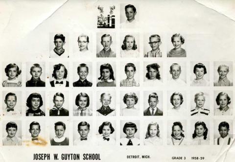 guyton Grade 3 1958-59 Class Photo