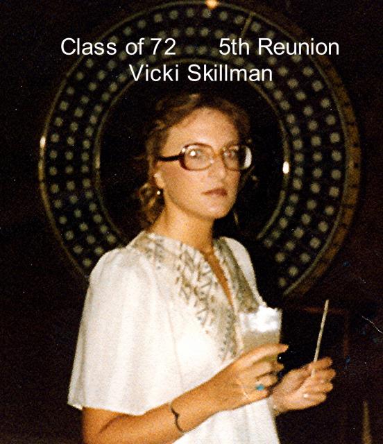 1977 Class of 72 5th Reunion Vicki SkillmanCap