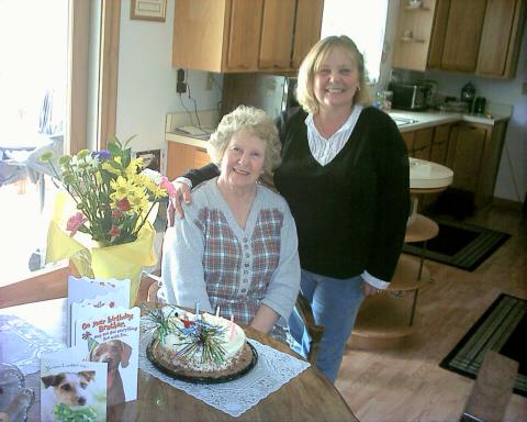 Mom and Sis Kathy