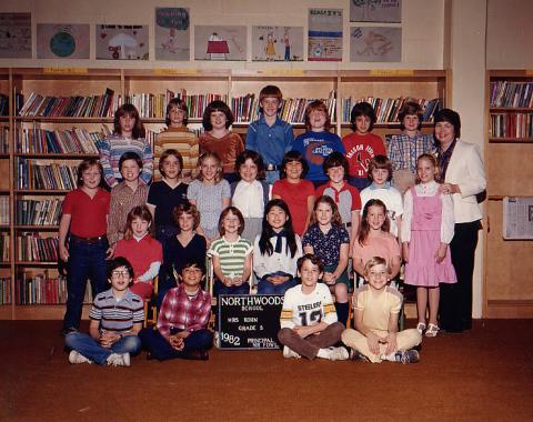 Mrs. Kohn 3rd Grade 1982