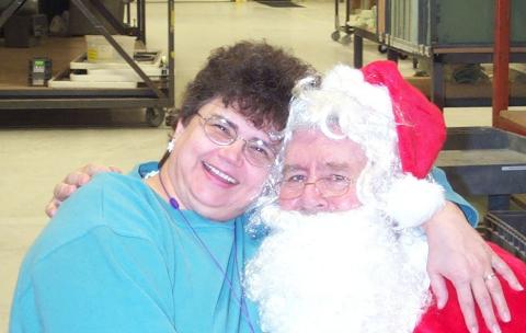 Ellen & Santa