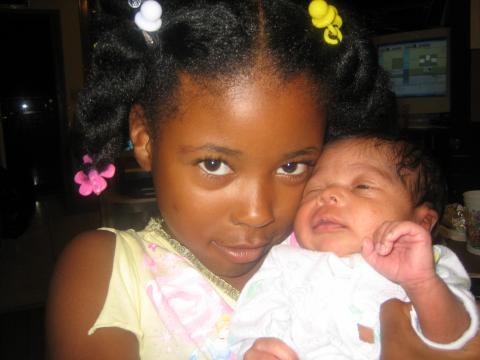 My Beautiful girls Ja'Maiya and Ja'Rya