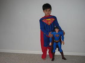 Arthur as Superman