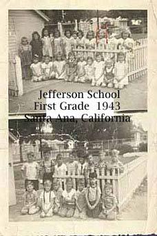 Jefferson Elementary 1st Grade 1943