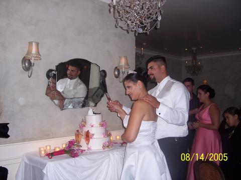 Us at our wedding