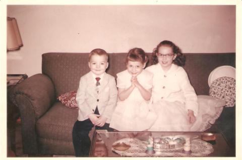 Michael, Stephanie & Michele  1957