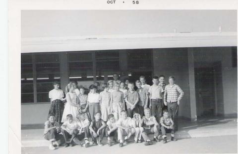 Mr. Lovedays class 7th Grade 1958