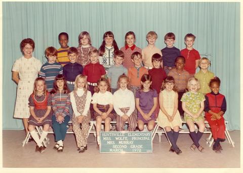 Mrs. Murray's 2nd Grade Class 1972