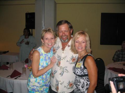 Angie Graham-Bell, Adam Horne and Shelia Price-Brown