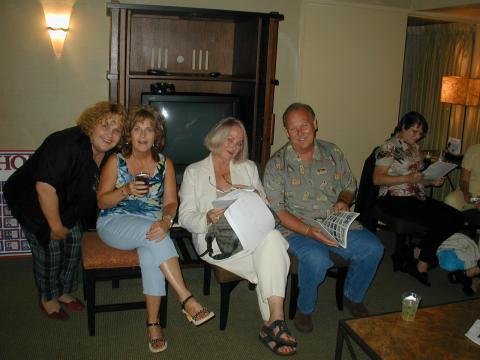 Teri Hunter, Shirley Jackson, Patti & Rick Blaine, Colleen Morgan