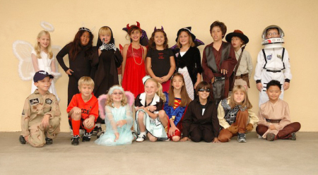 Alec's Halloween Class Pic  2008