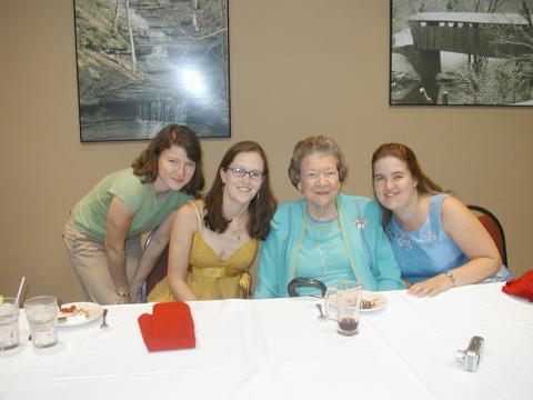 My mother and my three daughters