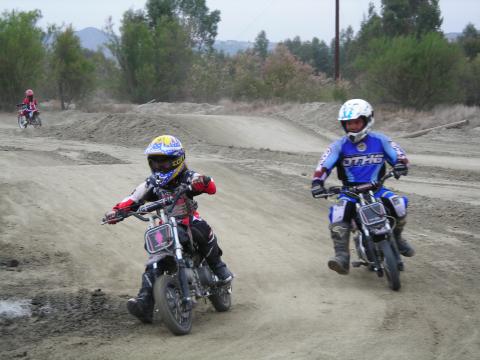 riding with my daughter Kali on her 50's