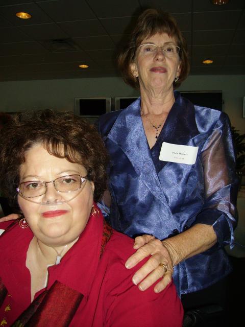 Mary Ann Revercomb and Doris Minter