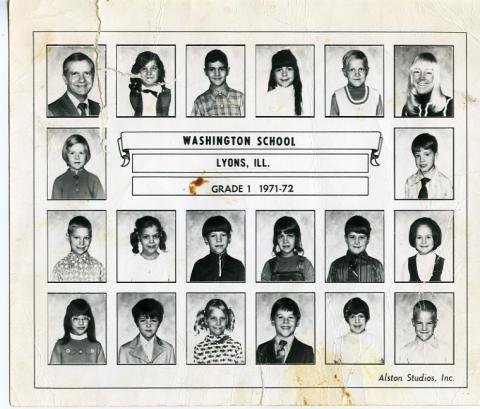 First Grade 1971-1972