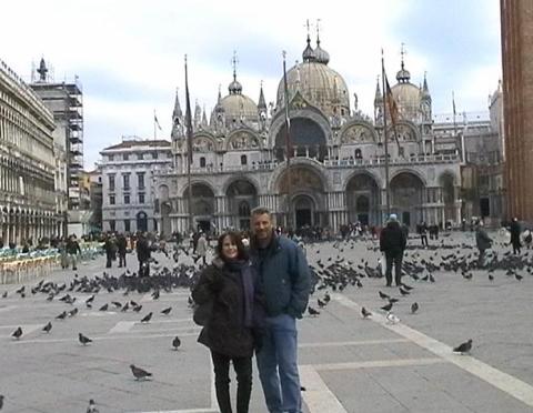 Wayne and Sue - San Marco Square, Venice