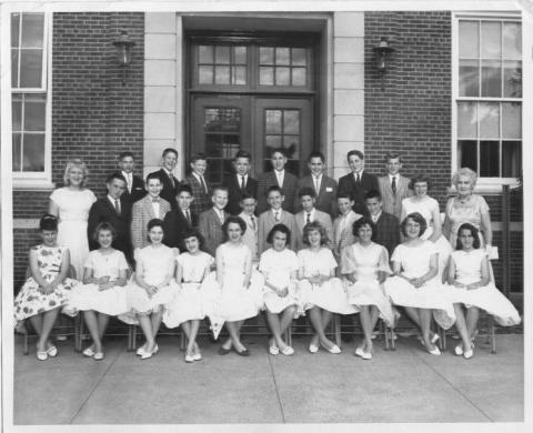 1960 Mrs. Tamborelle's 6th grade class