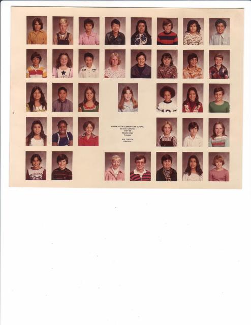 1977-78 Mr. Cossen's 6 th grade