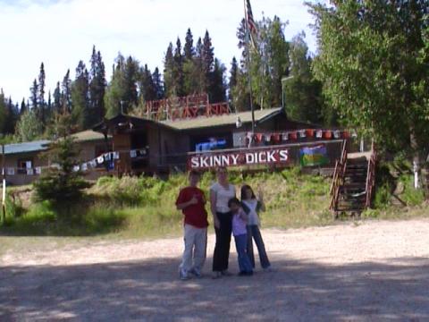 Alaska's famous Halfway Inn