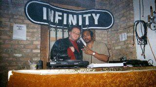 me & DJ partner Steve Price
