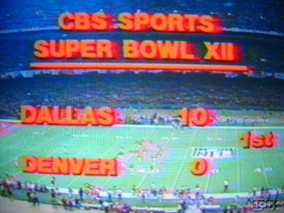 Super Bowl XII--Broncos' 1st time