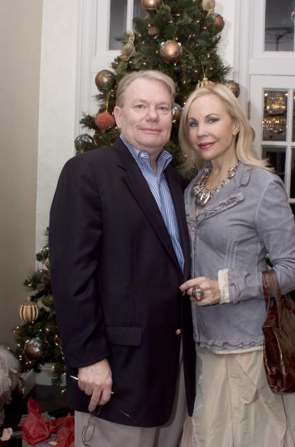 Eddie Martin and Carolyn Farb-Christmas 