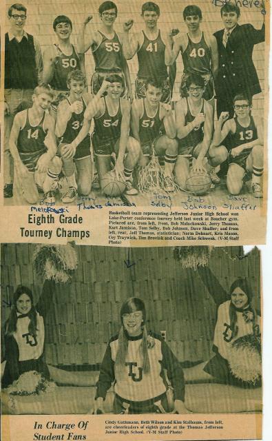 class of 1975 and 1976 newspaper 