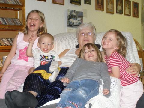 great gram and kids