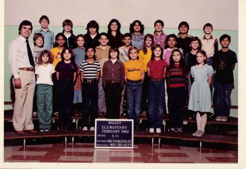 Bailey Elementary School Class of 1982 Reunion - who r these people?