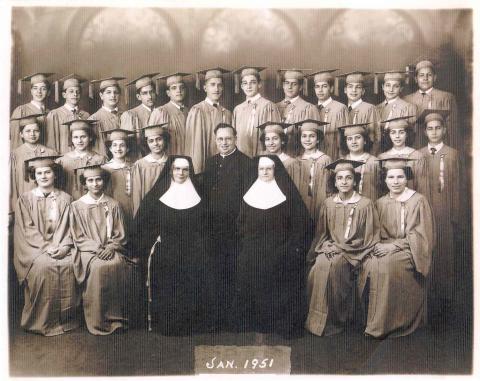 1951 Jan Class Our Lady of Loretto