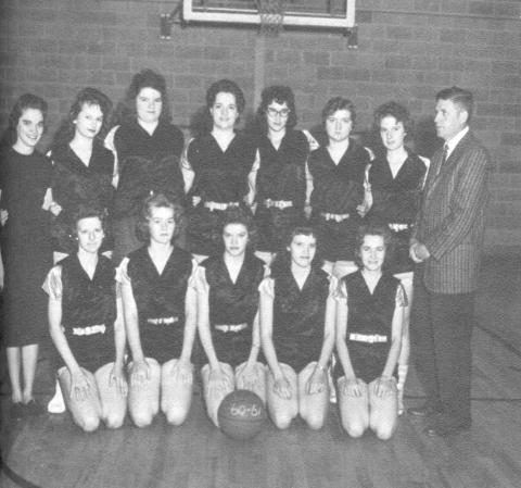 Tishomingo High School basketball 1962