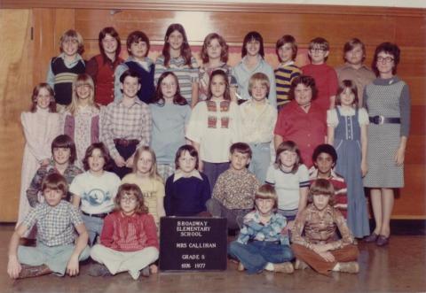 Broadway Elementary 1976-77