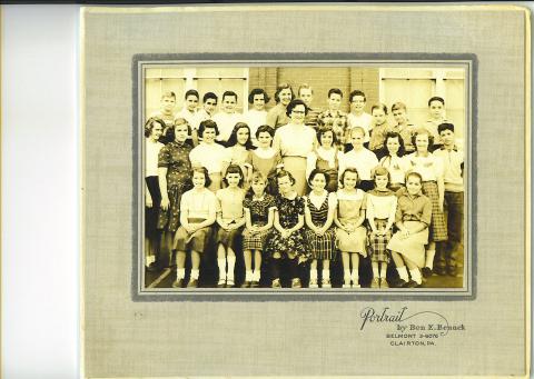 Walnut Avenue School 6th Grade 1956