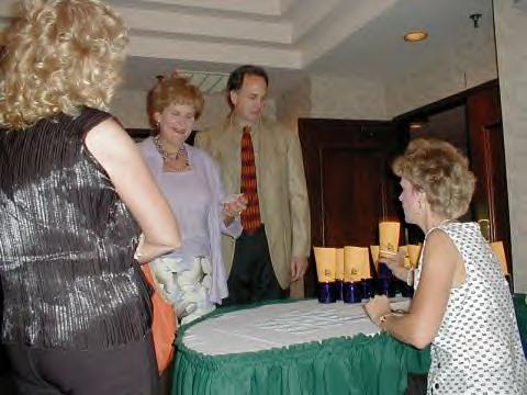 Websters, Beth Cantrell and her husband check in