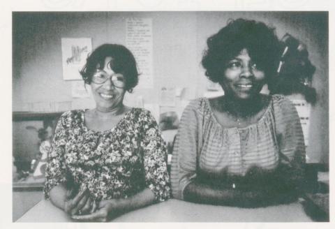 1980 - Office Staff - Dalores and Dorothy