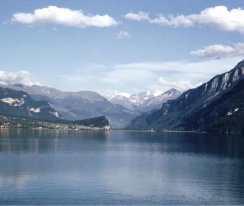 lake and Alps