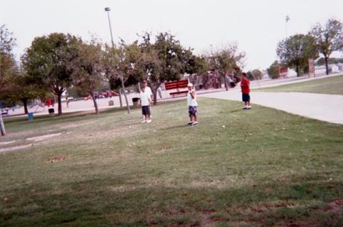 boys playing ball