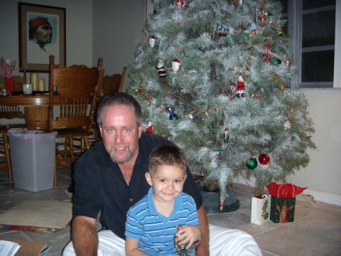 my grandson and I