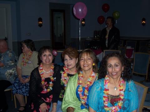 L-R: Me, Yolanda R, Irma S & Lucy R.