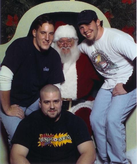 Santa and the Boyz