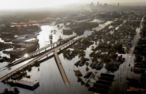 Flooded New Orleans