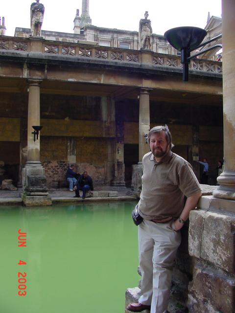 Roman Bath in Bath, England