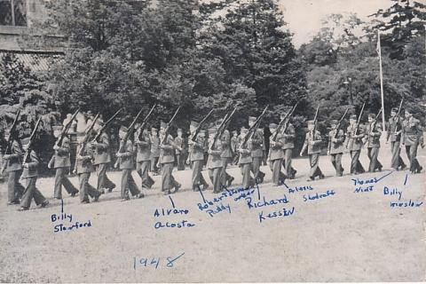 Marching boys 1948